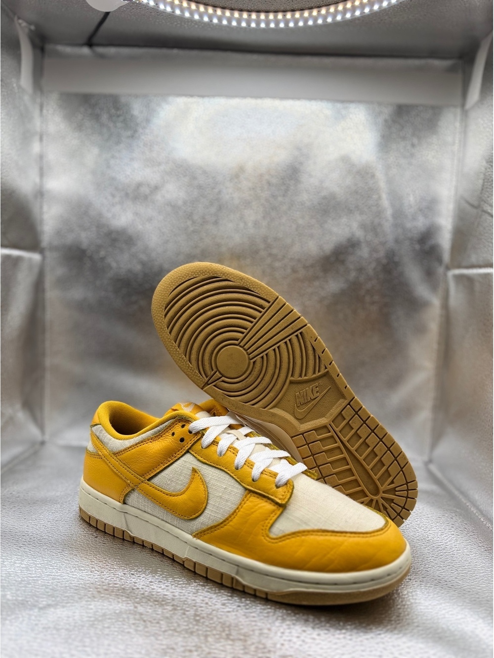 Nike dunk low premium university gold coconut milk